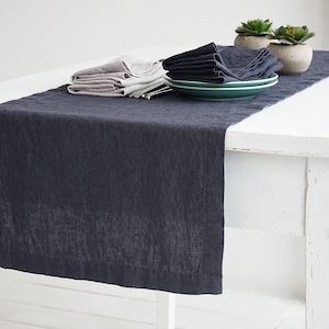 Table Runner, Linen Table Runner, Linen Table Decor