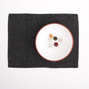 Linen Placemats, Table Linens, Linen Placemats for Table Decor, Sustainable Fabric Placemats