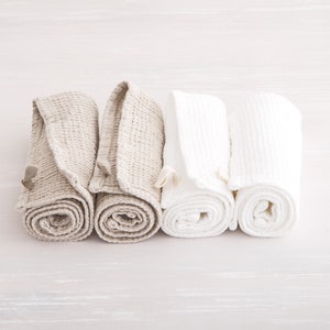 Linen Waffle Towels, Hand Towel, Face Towel, Body Towel, Bath Linen Towel image 9