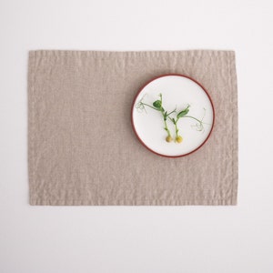 Linen Placemats, Table Linens, Linen Placemats for Table Decor, Sustainable Fabric Placemats