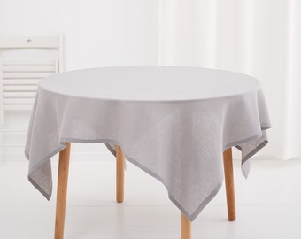 LINGE TABLE TISSU-Lin Table Jupe-Carré Nappe-Adouci Nappe-Tissu Pour Salle À Manger-Linge Table Textile