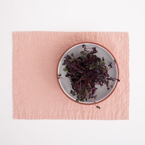Linen Placemats, Table Linens, Linen Placemats for Table Decor, Sustainable Fabric Placemats