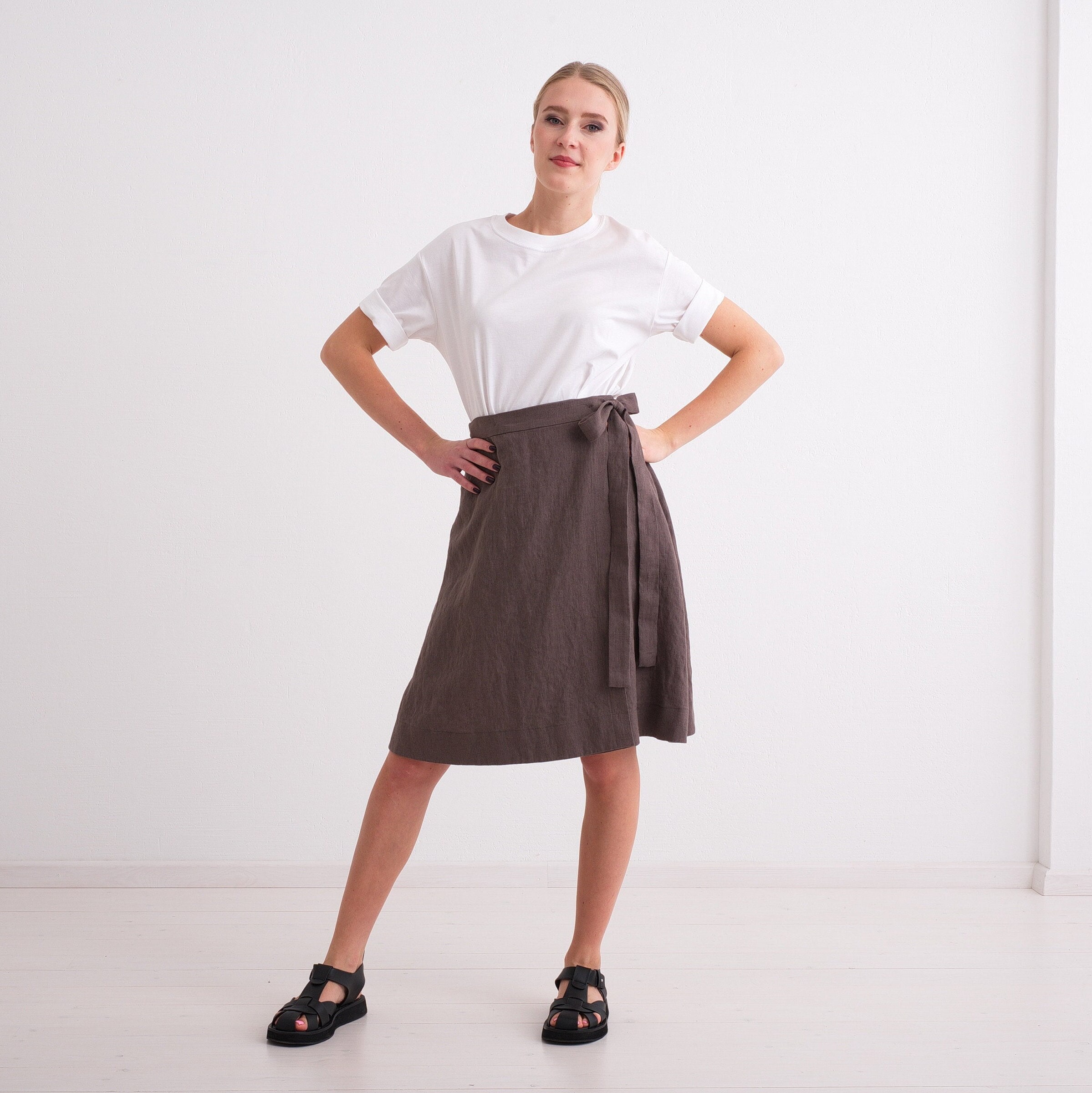T- Shirt für Frauen. Shirt aus Bio-Baumwolle. Übergroßes Frauen T-Shirt.