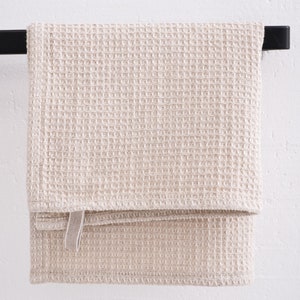 Linen Waffle Towels, Hand Towel, Face Towel, Body Towel, Bath Linen Towel image 10