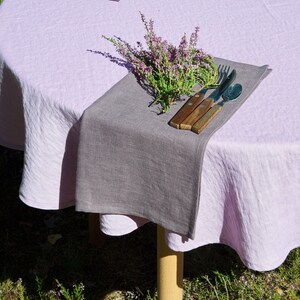 Stone washed Linen napkins. Washed linen napkins. Soft linen napkins for your kitchen and table linens. image 1