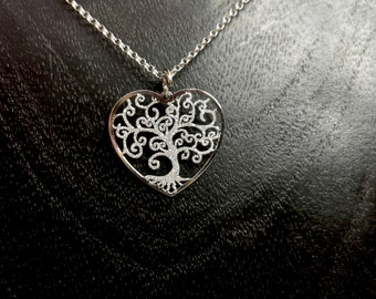 Tree of Life Pendant Sterling Silver or Gold