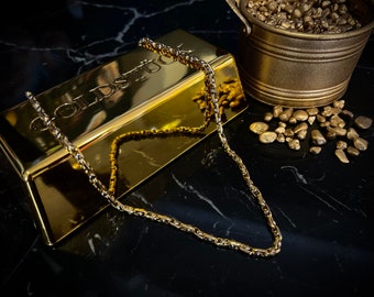 Elegant 750 gold chain, 55 cm, 32.8 g, item