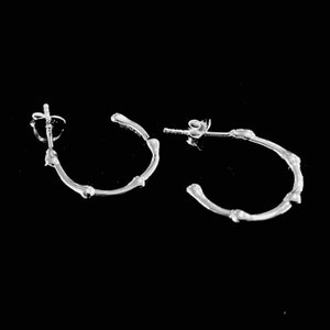 Stud earrings 925 sterling silver, article OS2