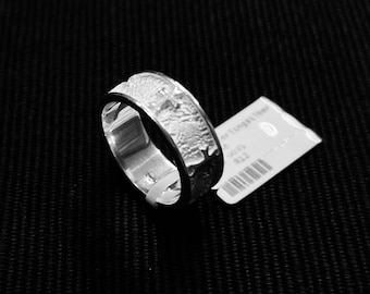 Beautiful statement ring with cross by Peter Erker (Art. R12)