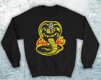 Cobra Kai Hoodie Mens Top Varsity Jacket Small 5XL Karate Kid