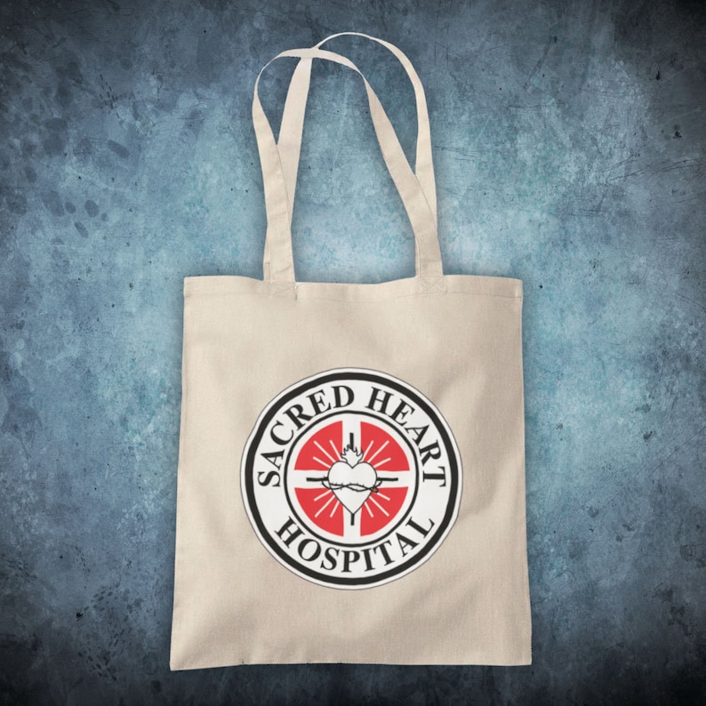 Scrubs Sacred Heart Hospital American Comedy TV Show JD Turk Unofficial Cotton Tote Bag Shopper