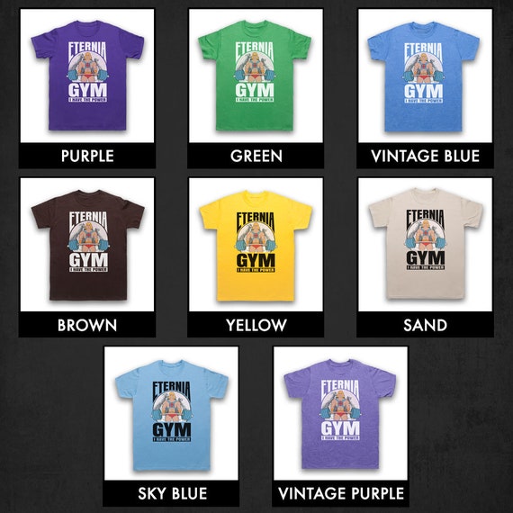 ETERNIA GYM HE-MAN PARODY I HAVE THE POWER UNOFFICIAL ADULTS /& KIDS HOODIE