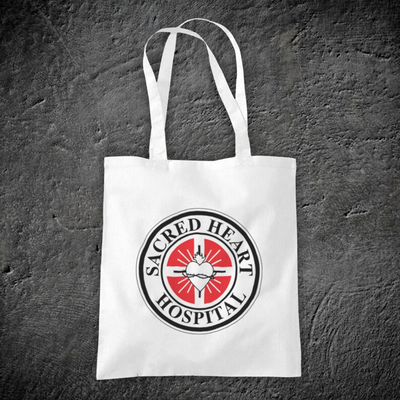Scrubs Sacred Heart Hospital American Comedy TV Show JD Turk Unofficial Cotton Tote Bag Shopper