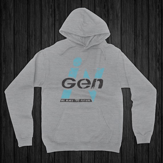 INGEN JURASSIC UNOFFICIAL PARK DINOSAUR LOGO GENETICS ADULTS /& KIDS SWEATSHIRT
