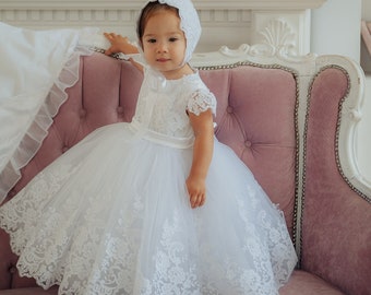 Baby girl dress special occasion, baby wedding dress, First birthday dress, 1st Birthday dress, Baby girl party dress