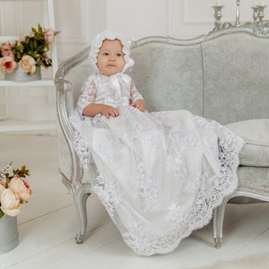 white baptism gown for adults