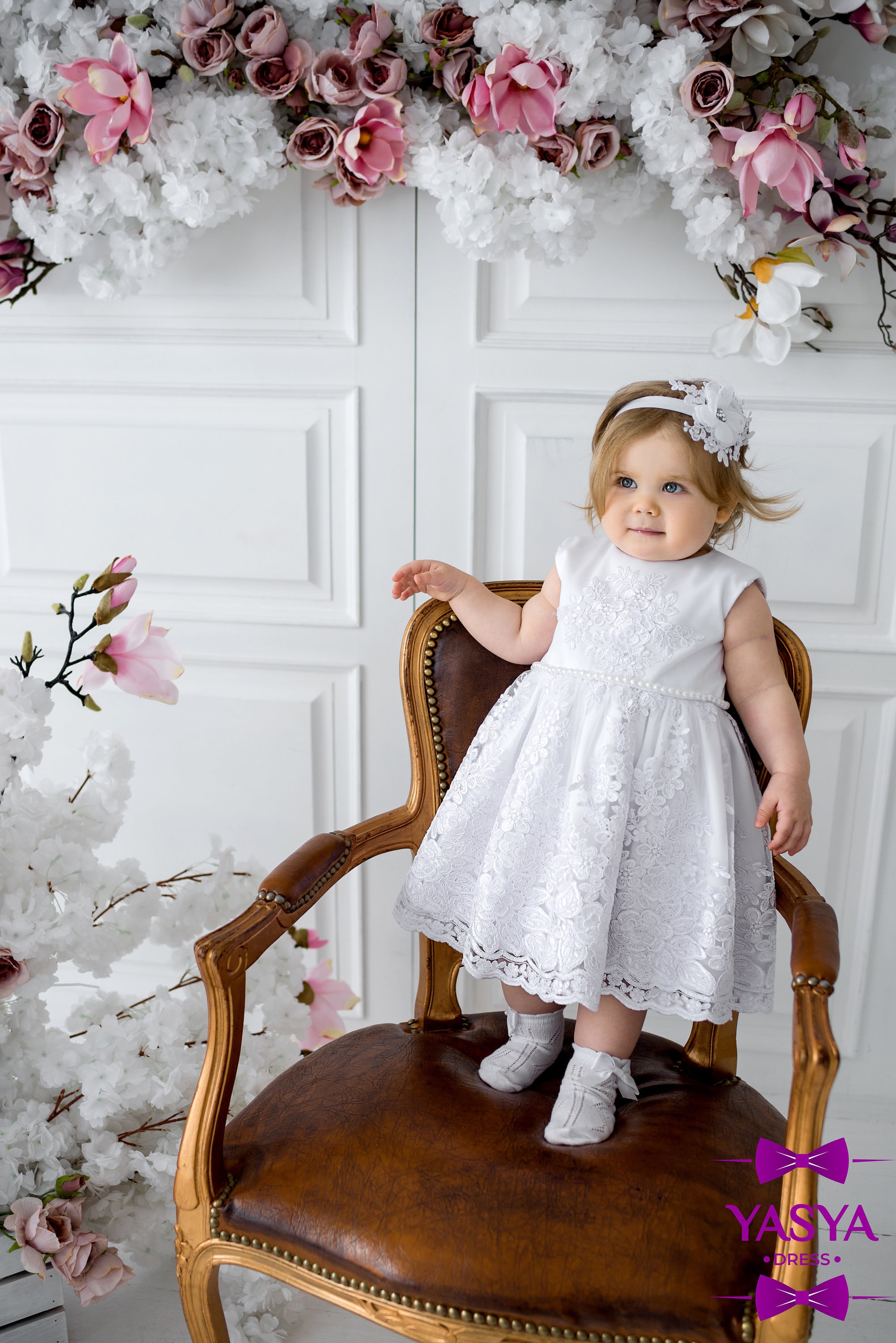 White baptism dress 3t blessing dress christening dresses Etsy