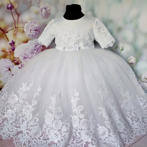 Girls Christening Dresses Girl  Baptism Dress Toddler Girl Formal Dresses