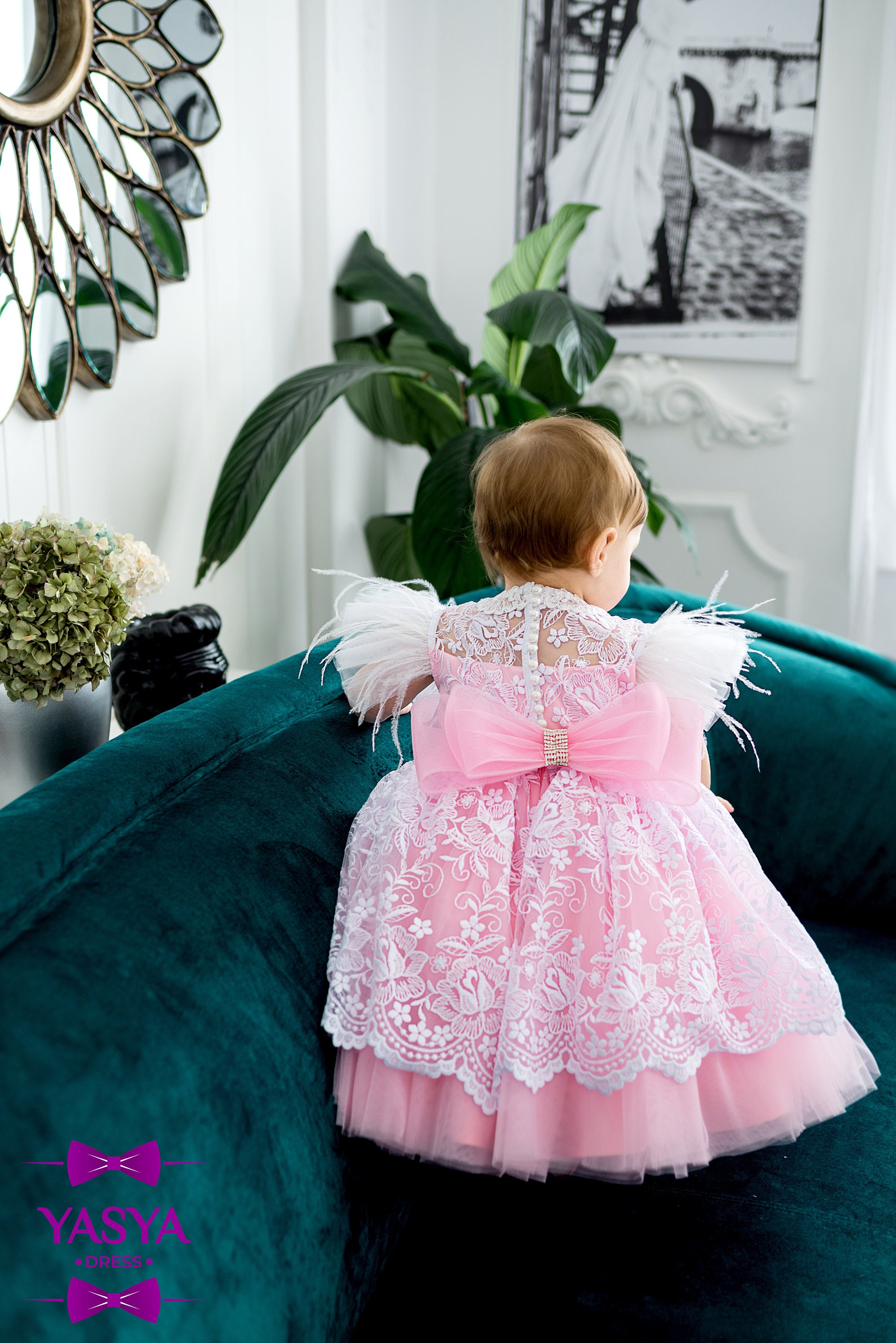 Birthday Party Baby Girl Dress, Bright Pink Girl Dress, Maxi Puffy Dress  for Girl, Flower Girl Dress, Princess Dress, Photoshoot Girl Outfit - Etsy  | Vestidos, Tule infantil, Vestido rosa