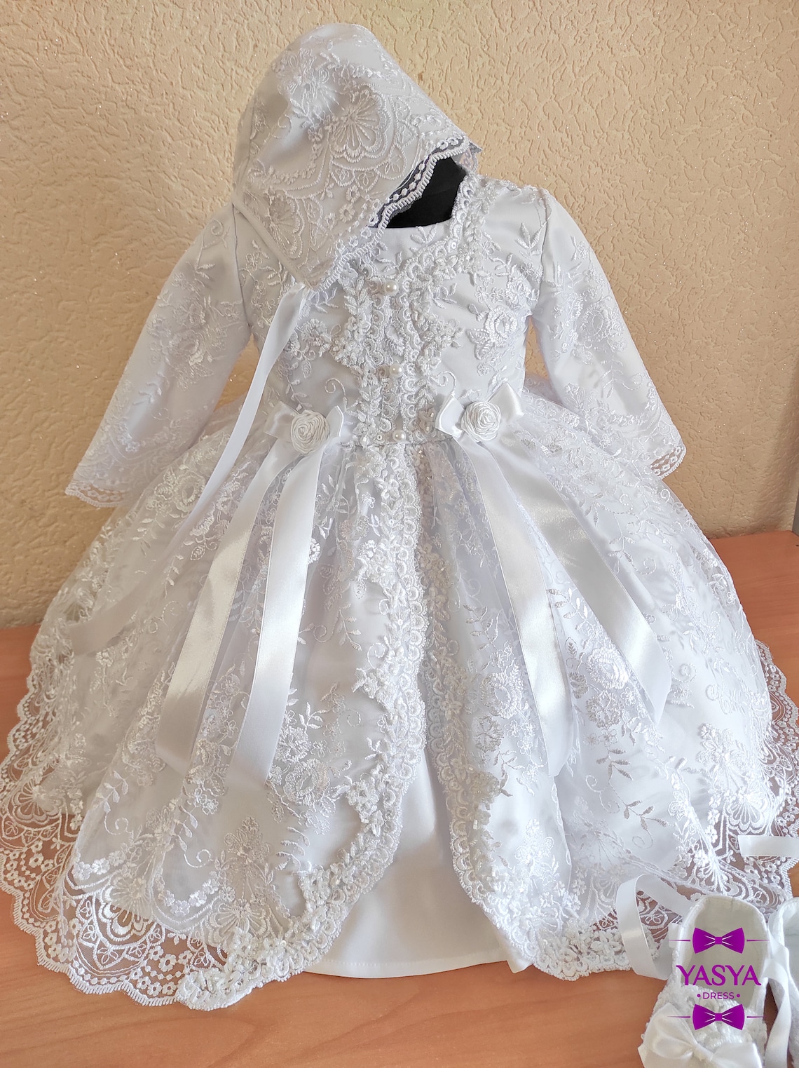 Girls Baptism Dress (Amaya)