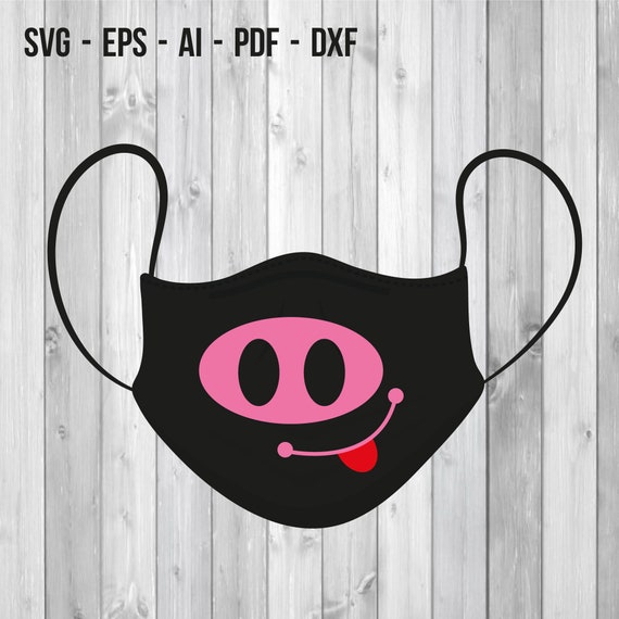 Download Face Mask Svg Animal Mask Design Svg Kids Mask Svg Etsy