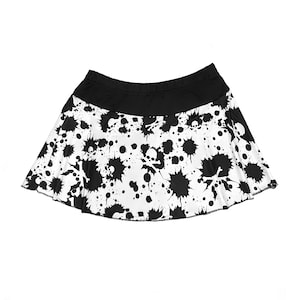 Skull Splat Skirt  (Goth, Punk, Emo + Kawaii Accessory)