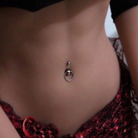 Double navel shop piercing jewelry