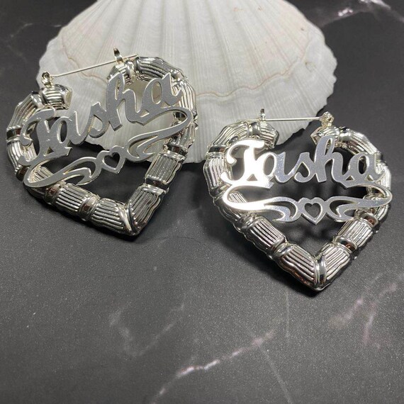 Bamboo custom hotsell earrings