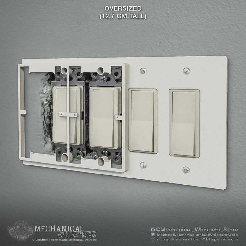 Philips Hue Dimmer Switch Plate 3D Printed Spacer Plate for Etsy