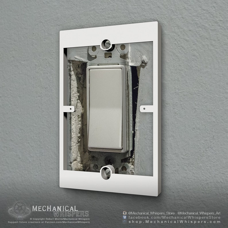 Philips Hue Dimmer Switch V2 Plate, 3D Printed Spacer Plate for Philips