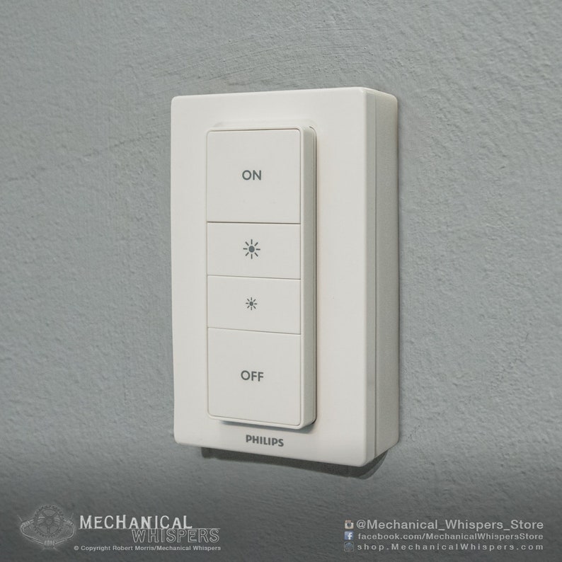 Philips Hue Dimmer Switch Plate 3D Printed Spacer Plate for Etsy