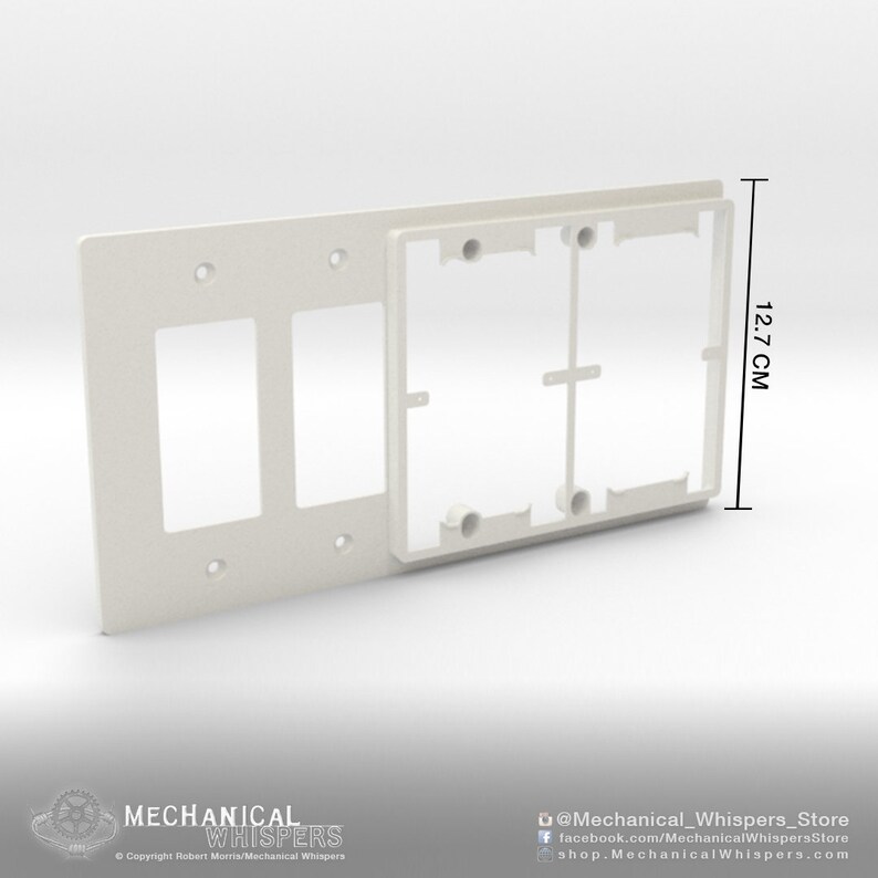 Philips Hue Dimmer Switch Plate 3D Printed Spacer Plate for Etsy