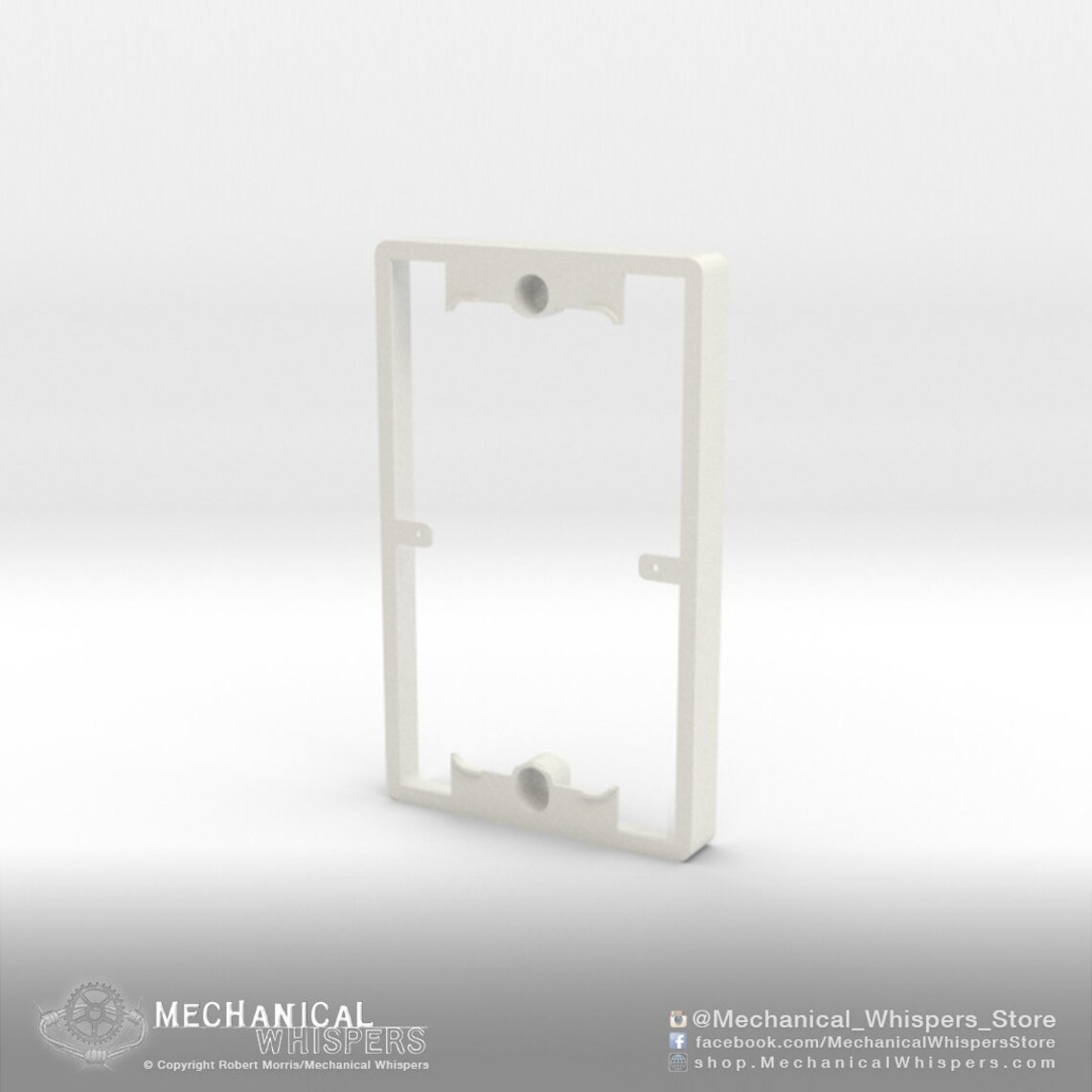 Philips Hue Dimmer Switch Plate, 3D Printed Spacer Plate for Philips