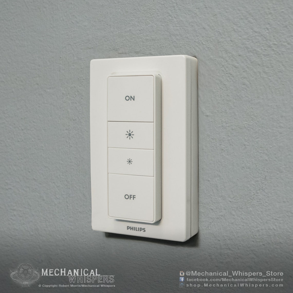 Philips Hue Dimmer Switch Plate 3D Printed Spacer Plate for Etsy