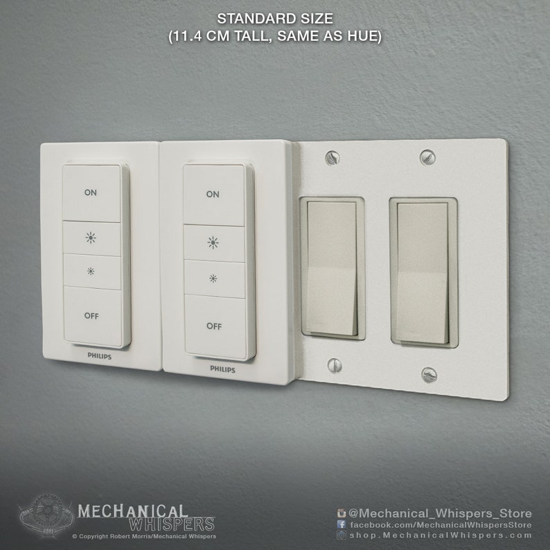 Philips Hue Dimmer Switch Plate 3D Printed Spacer Plate for Etsy