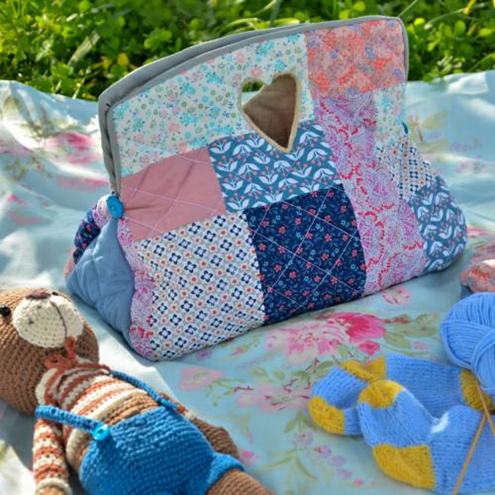 Project Bag Yarn bag Gift for crocheter Etsy