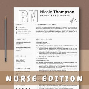 Resume Template For Nurse