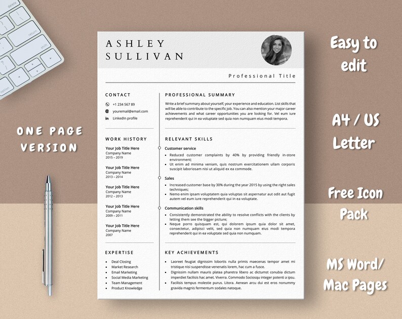 Skills based Resume Template Career - Il 794xN.2574689067 Nspl 