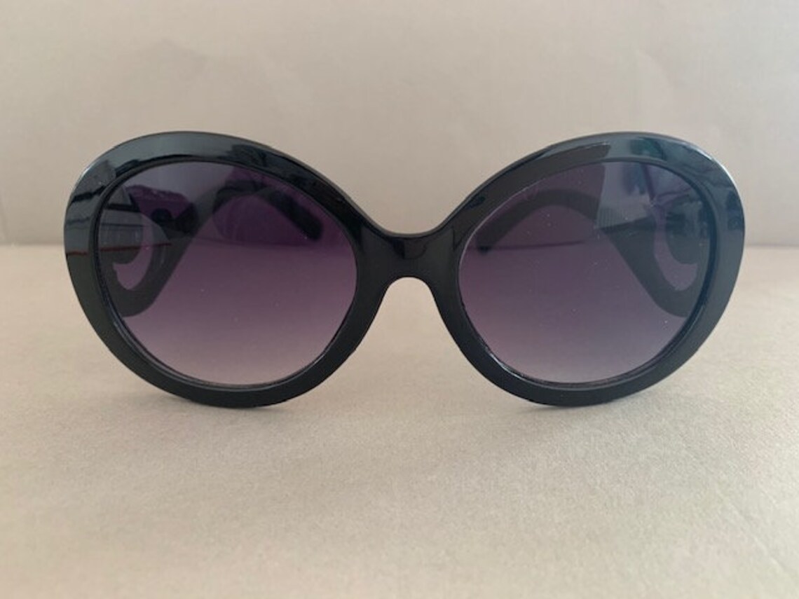 Vintage 90s Sunglasses Round Shape Style Spectacles Chic-55 - Etsy