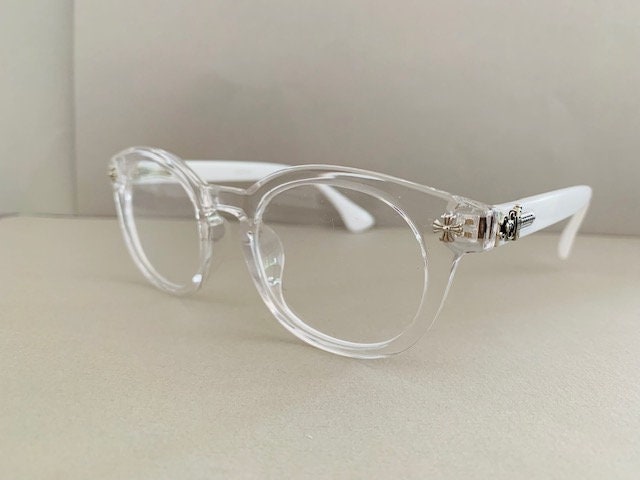 Vintage Chic Retro Clear Eyeglasses Frame Optical Eyewear | Etsy