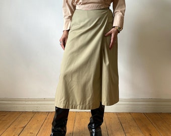 Spódnica kopertowa Carhartt Vintage, beżowa, robocza, uniwersalna, XS-S