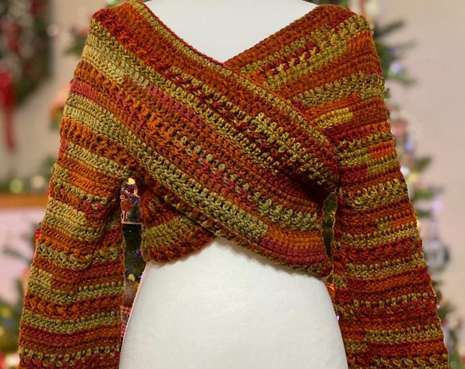 Crochet Sweater Shrug Etsy