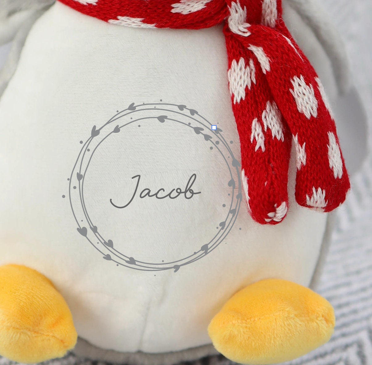 Personalised Named Plush Soft Toy / Personalised New Baby Etsy