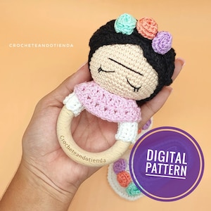 DIGITAL PATTERN Frida Rattle // Frida Rattle Digital Pattern