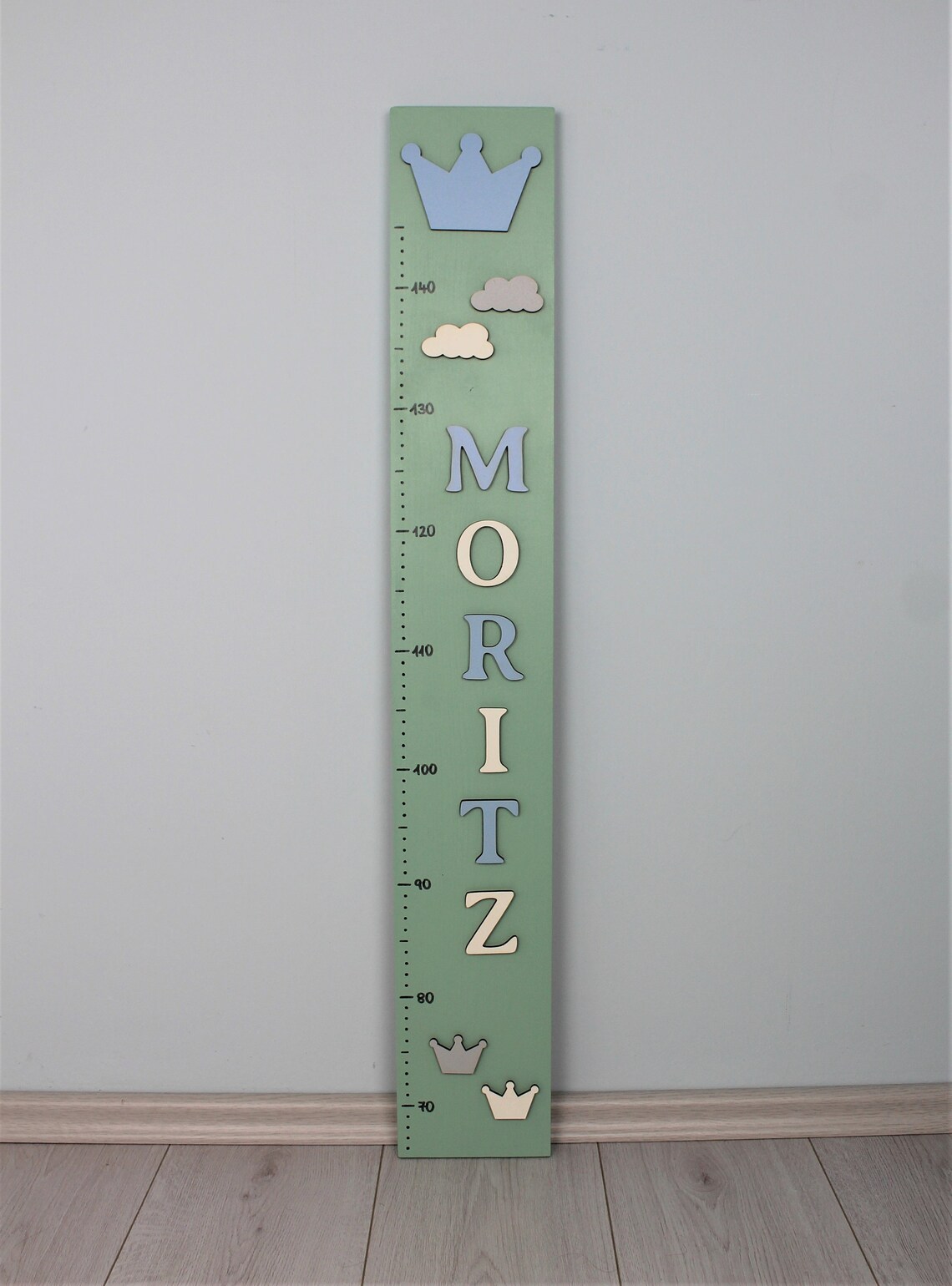 Measuring Bar Personalized Mint Children's Measuring Bar Etsy UK