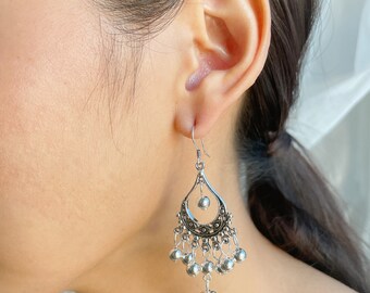 イヤリング SEOOOCOOKIE AUXERRE SILVER EARRING 4BMS025 Stainless Steel Silver Hoop Earrings – Obilis Paris