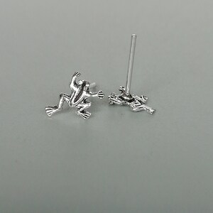 Orecchini A Rana Dorati Stile Punk - Due Modalità (ear Jacket) - Regalo Originale Per Donne E Ragazze - 3