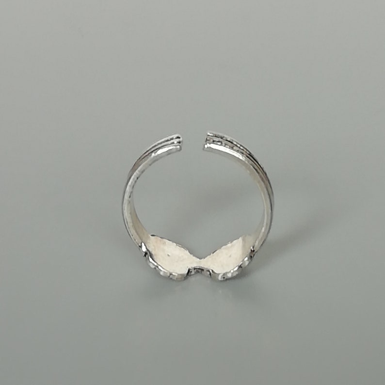 Sterling Silver Flower Toe Ring Bohemian Toe Ring Body - Etsy