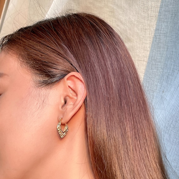 Patrice Orange Green Renaissance Earrings | Mustahöyhen Online Boutique