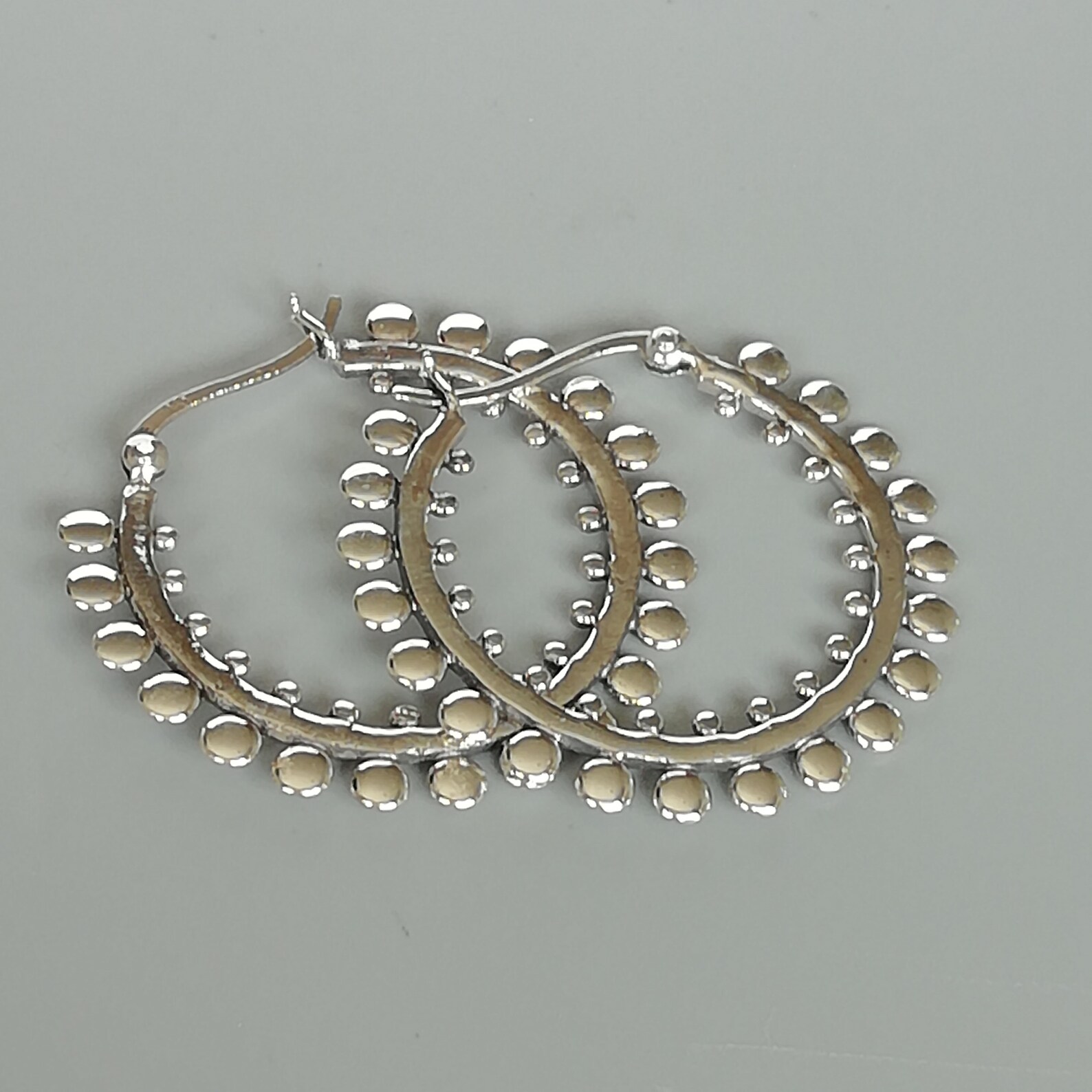 large tribal hoop earrings